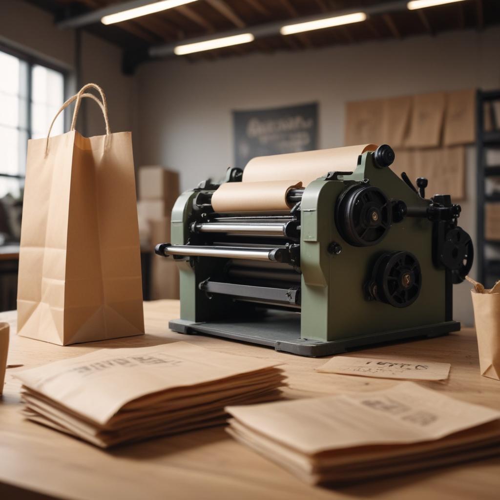 Бумажные пакеты с логотипом: материалы, технологии печати и экологические аспекты